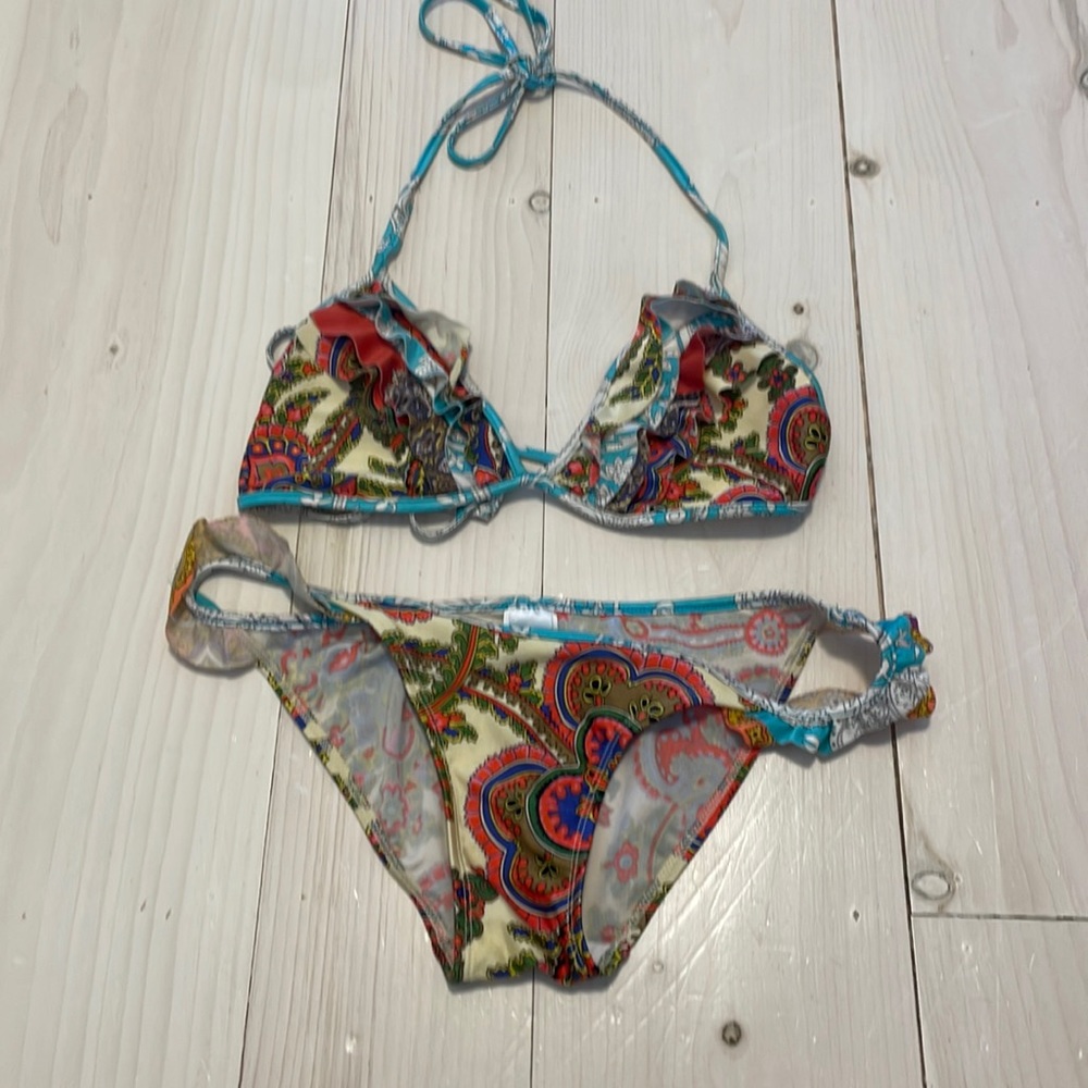 Zimmermann ruffle bikini